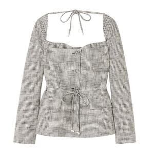 Altuzarra Belted Black Aphelion Jacket Size FR 36 / US 4